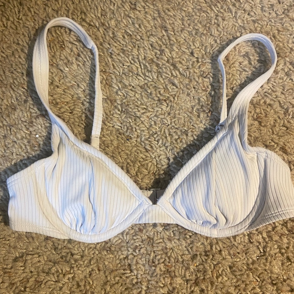 White bikini top